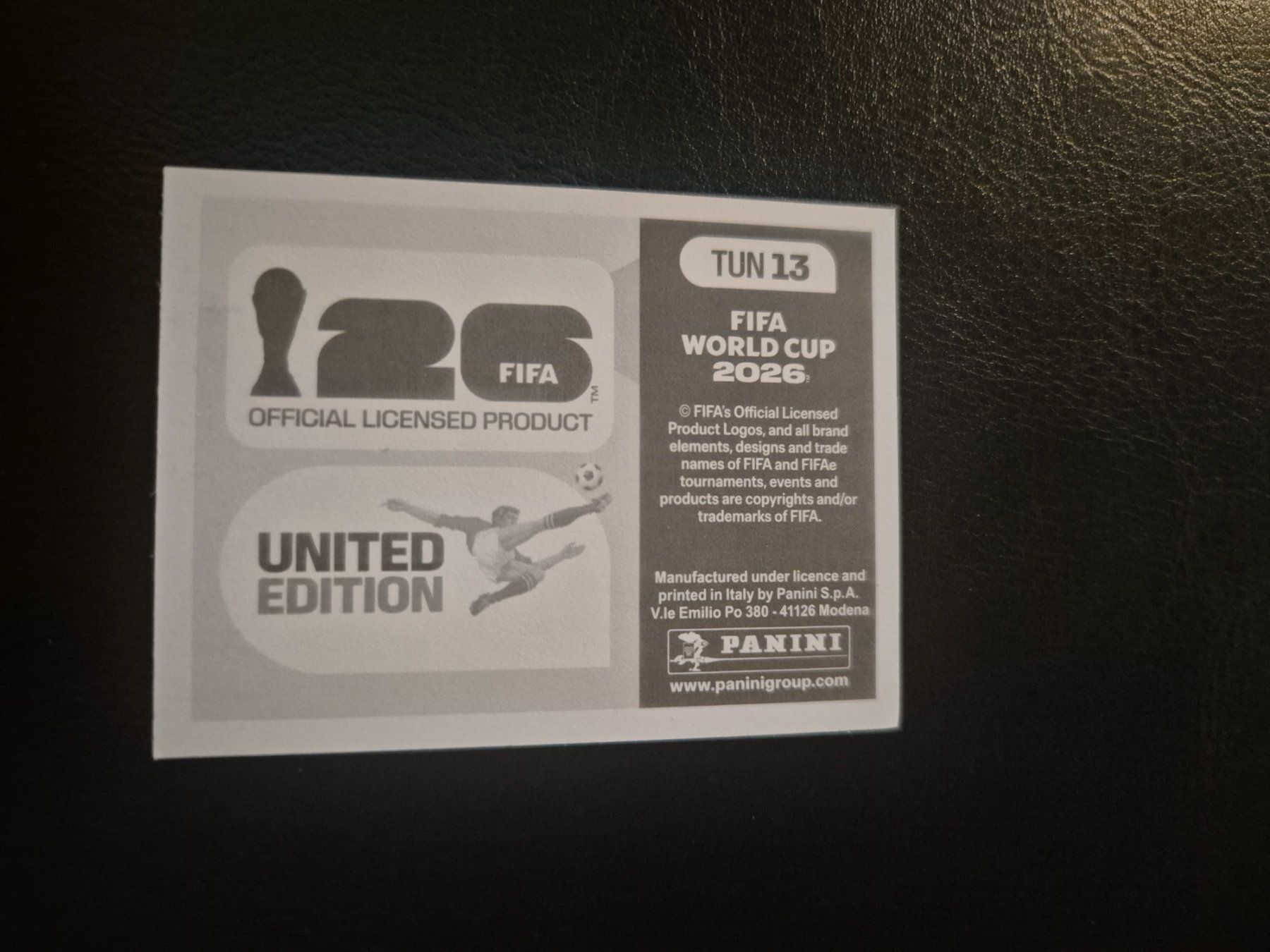 Panini Carte collezionabili: Panini WM 26 TUN 13 – Nuovo (secondo la descrizione) da Rorschacherberg venduto da AJ3108 1