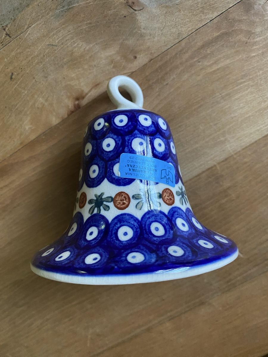 Campanacci mucche: Bunzlauer Keramik Glocke – Usato da Uster venduto da cha_6hjf