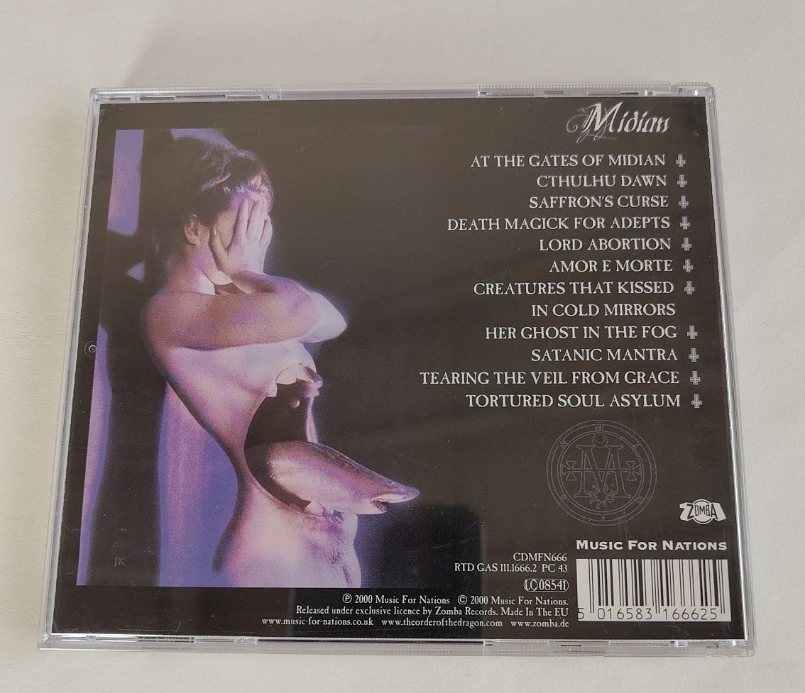 CDs: CD Cradle of Filth - Midian – D'occasion à Buchs ZH par Bighusky 1