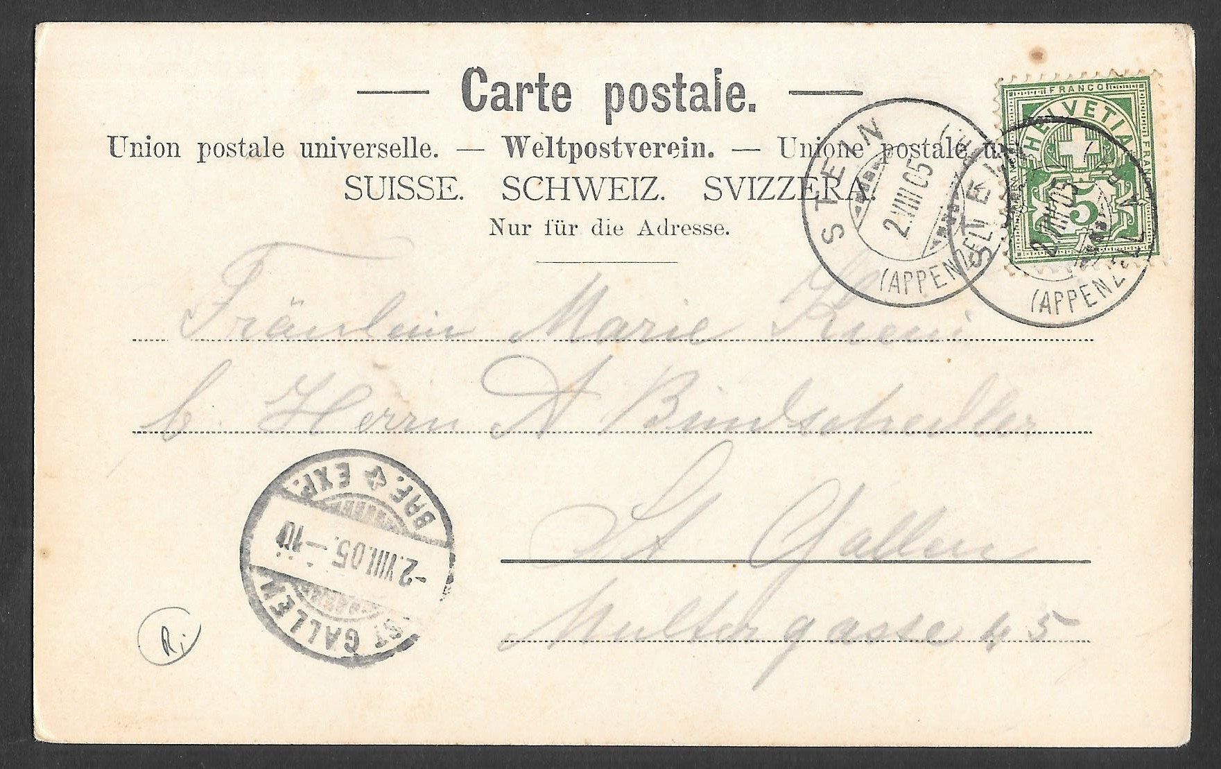 Cartoline postali: Stein Gesamtansicht – Usato da Olten venduto da clotaldi 1