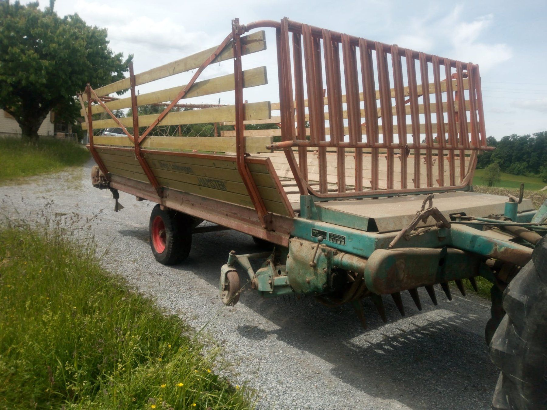 Tutte le macchine: Steyr Ladewagen Hamster – Usato da Mönchaltorf venduto da Tschibi 2