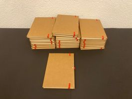 Restposten Notizheft 25 Stück, liniert, je ca. 21x14cm