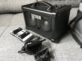 Boss Dual Cube Bass LX komplett