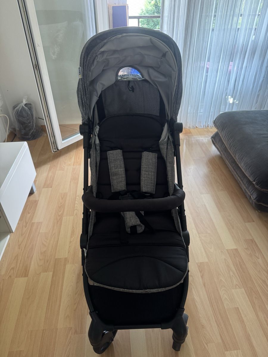 Hauck Poussette: Hauck stroller grey black used – D'occasion à Zürich par Qurmanc