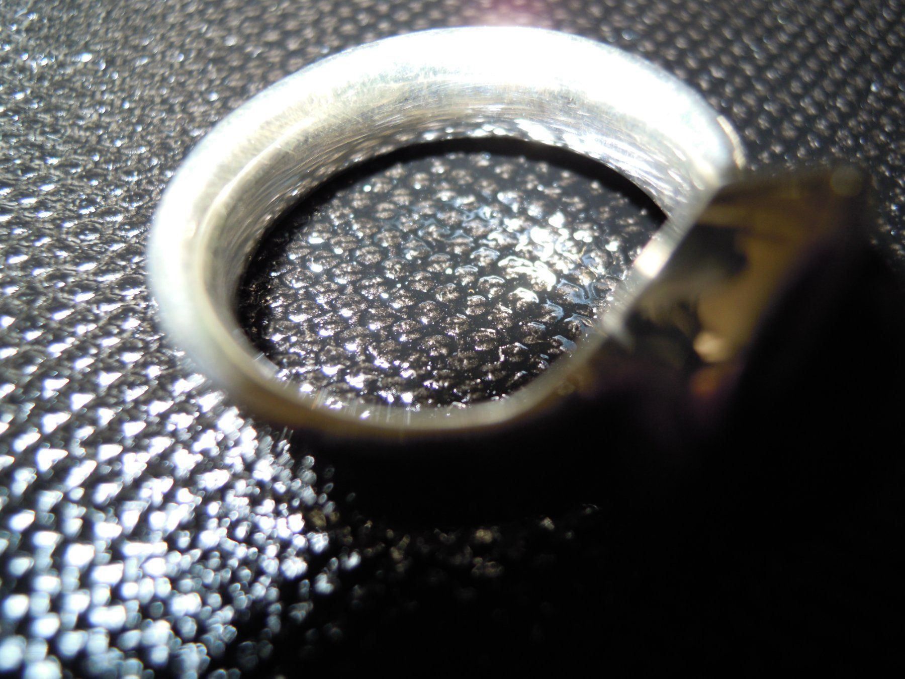 Ringe: Ring, Silber/Blackstar, Durchm.54mm (20) – Neu (gemäss Beschreibung) aus Muri b. Bern von Silberqualle 3