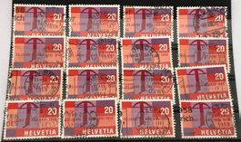 Nr.336 mit VollStempel Einsteckkarte Voll