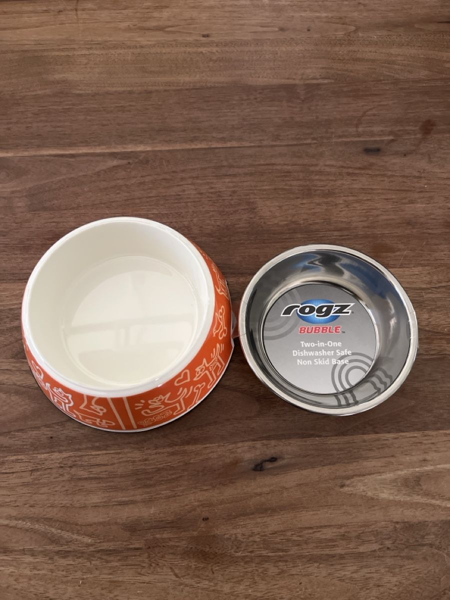 Ciotole: Hundenapf Rogz Bubble 2in1 Small orange neu – Nuovo e nell'imballaggio originale da Hunzenschwil venduto da jaeggi1978 1