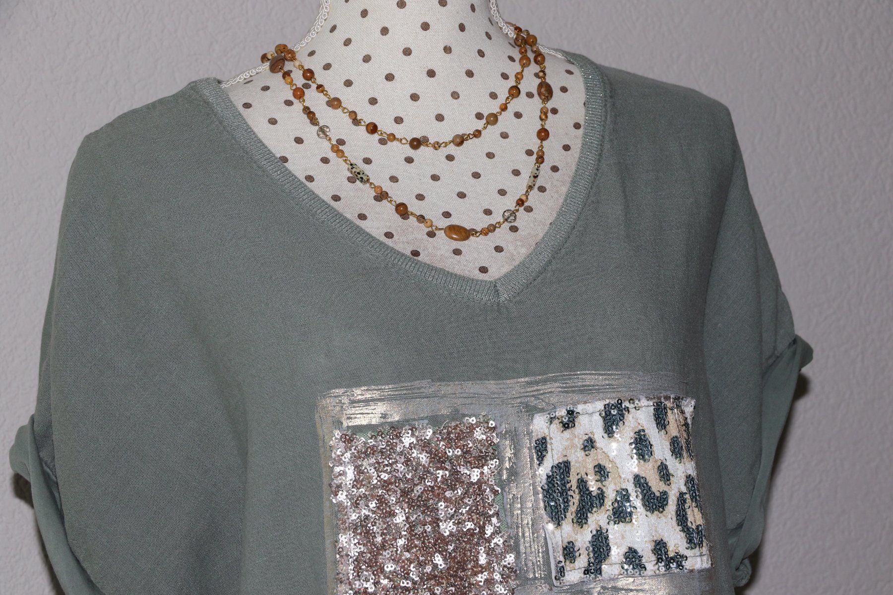 Camicette: Mega coole Bluse aus Leinen + Cotton Gr.M-L – Usato da Oberwil-Lieli venduto da Svetlana28 4