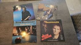 4 Stefan Waggershausen Vinyl Schallplatten Konvolut