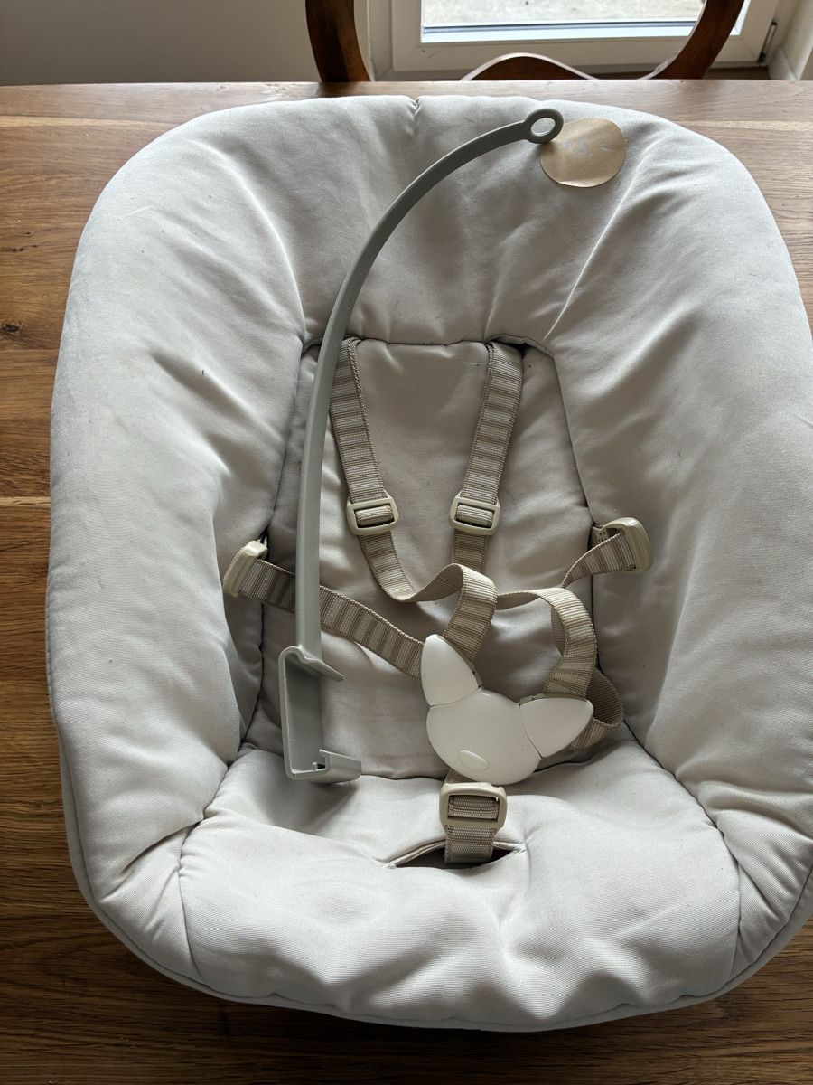 Sedie a sdraio: Tripp Trapp® Newbornschale mit Spielzeughalter – Usato da Niedergösgen venduto da Eden07