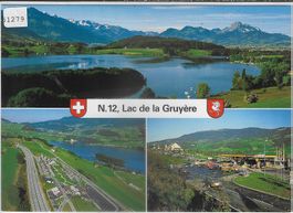 N12 - Lac de la Gruyere - Station-service et restoroute