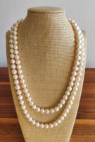 Süsswasserperle Kette, 120cm, "endlos"