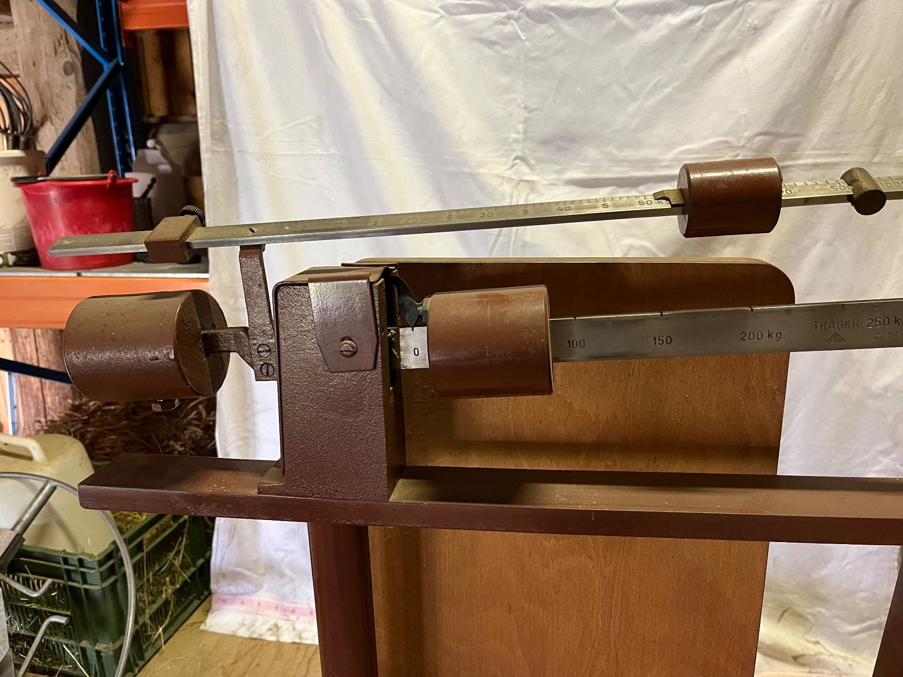 Bilance e pesi: Waage, Schiebegewichtswaage, – Usato da Neukirch (Egnach) venduto da konist 1