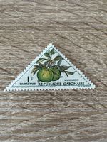 Gabun Briefmarke Mandarine Dreieck UNGESTEMPELT