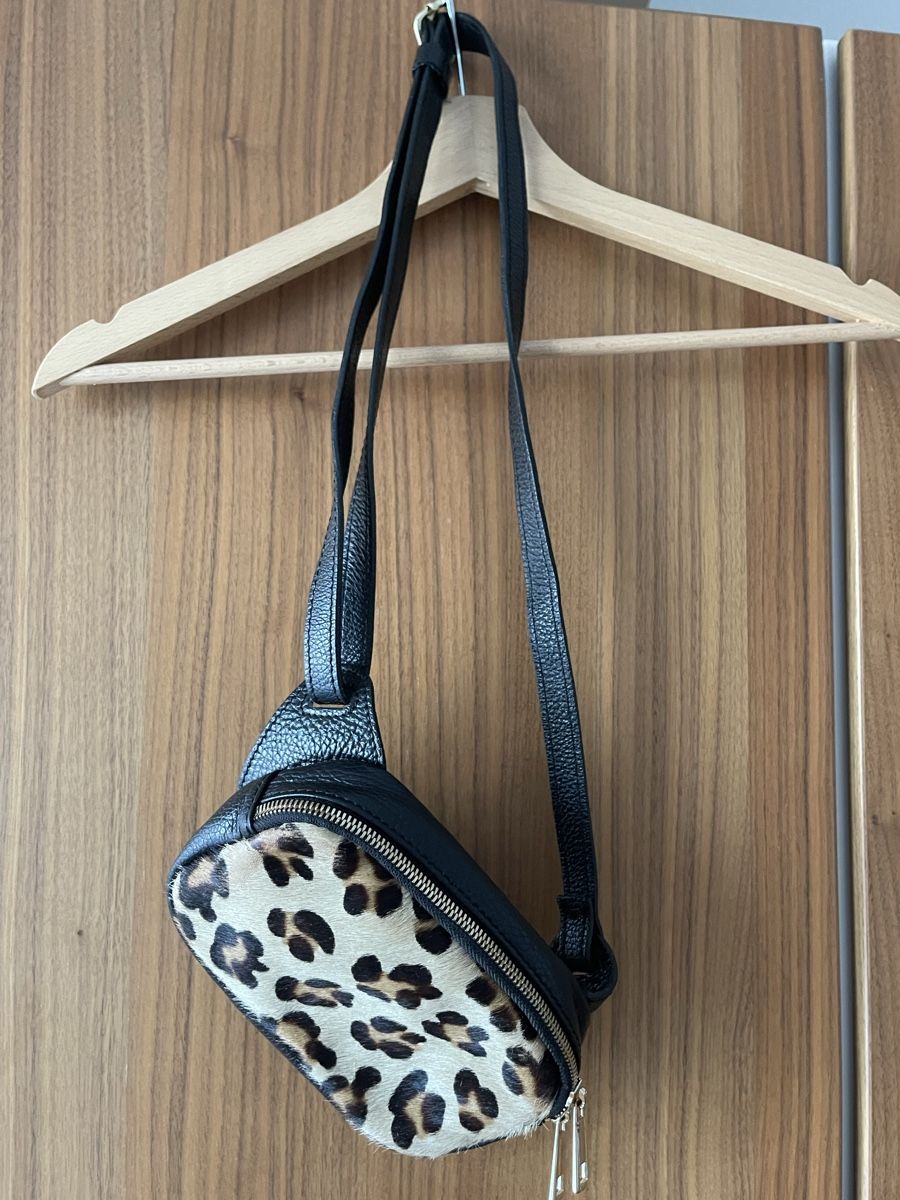 Borse da donna: Echtleder Umhängetasche mit Animal Print – Usato da Horgen venduto da Ed0 1