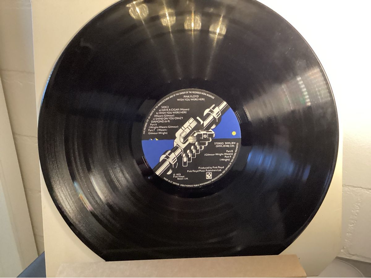 Schallplatten: Pink Floyd - Wish you were here LP – Gebraucht aus Maisprach von AVinyl 3