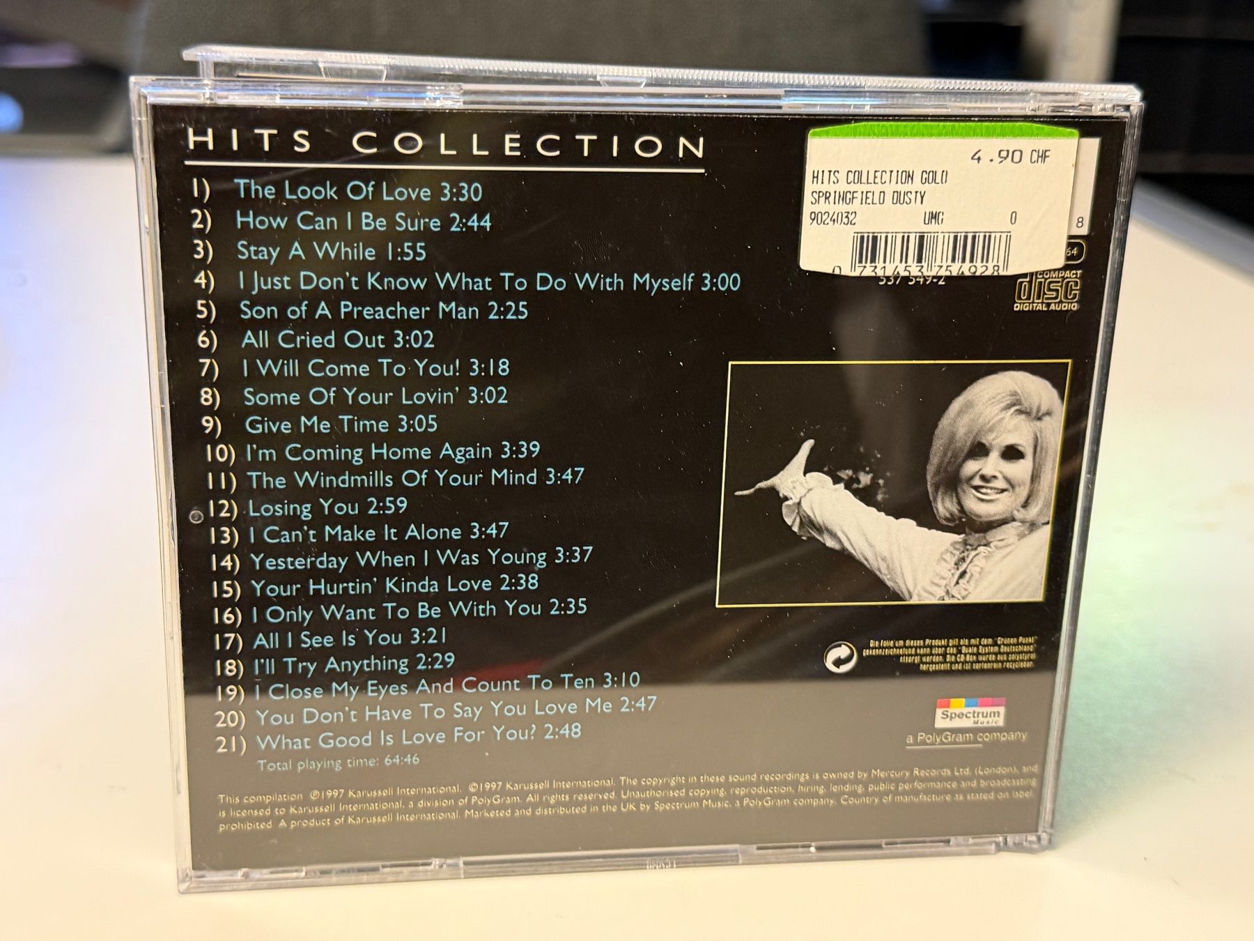 CD: Dusty Springfield - Hit Collection - HD23D – Nuovo (secondo la descrizione) da Küsnacht ZH venduto da Jazztilldawn 1