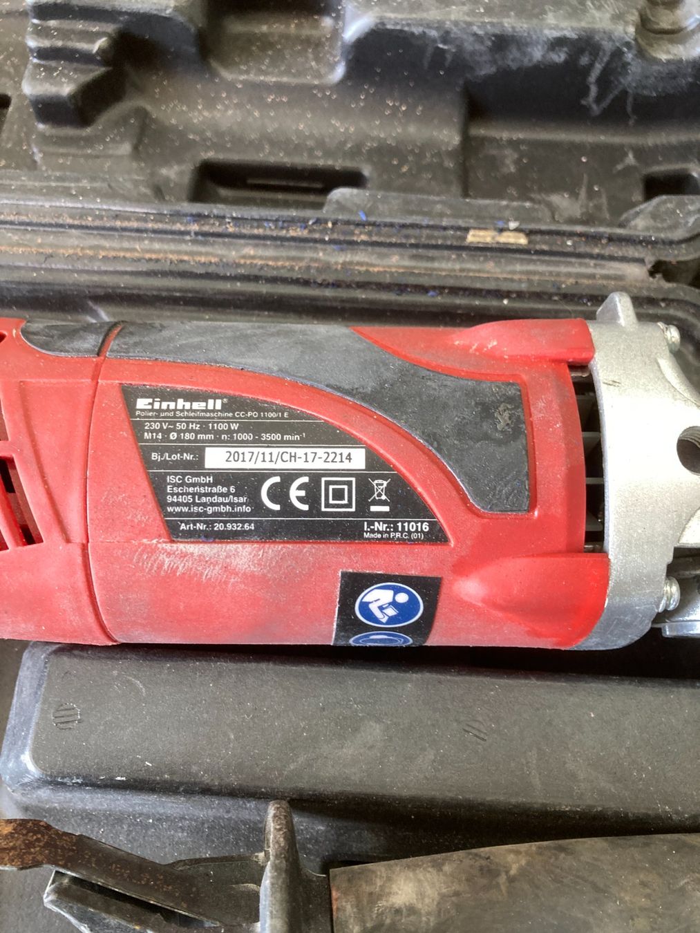 Einhell Aiguiseuses & polisseuses: Einhell Winkelschleifer CC-PO 1100 E 180mm Tellerschleifer – D'occasion à Cham par WB2223 1