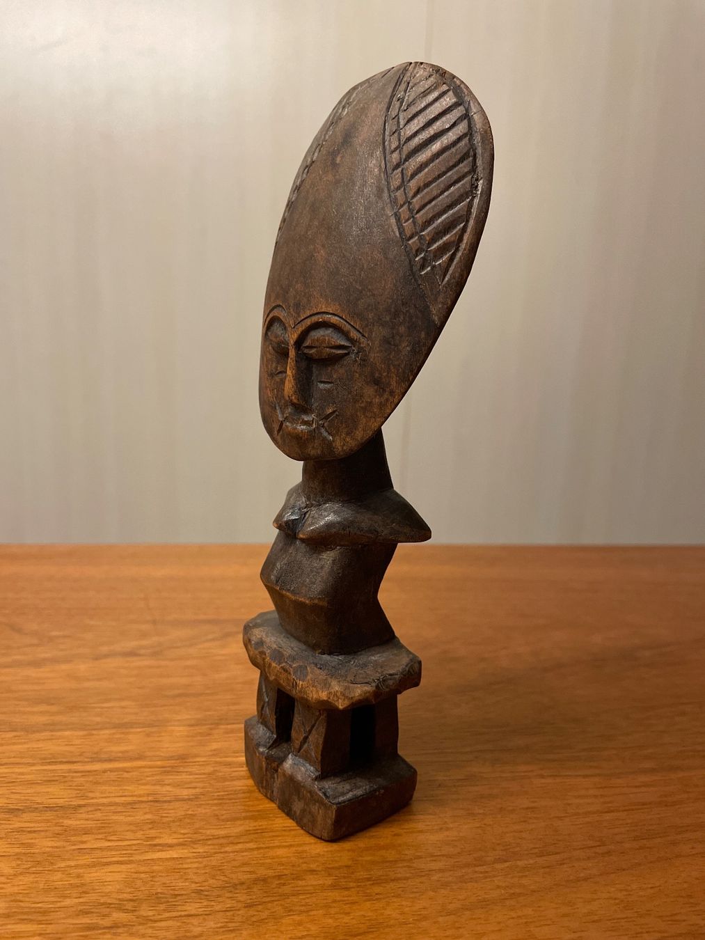 Figuren: Ashanti Akua’ba Fruchtbarkeitspuppe Holz Ghana Afrika 20cm – Gebraucht aus Wettswil von mar_n62n 1