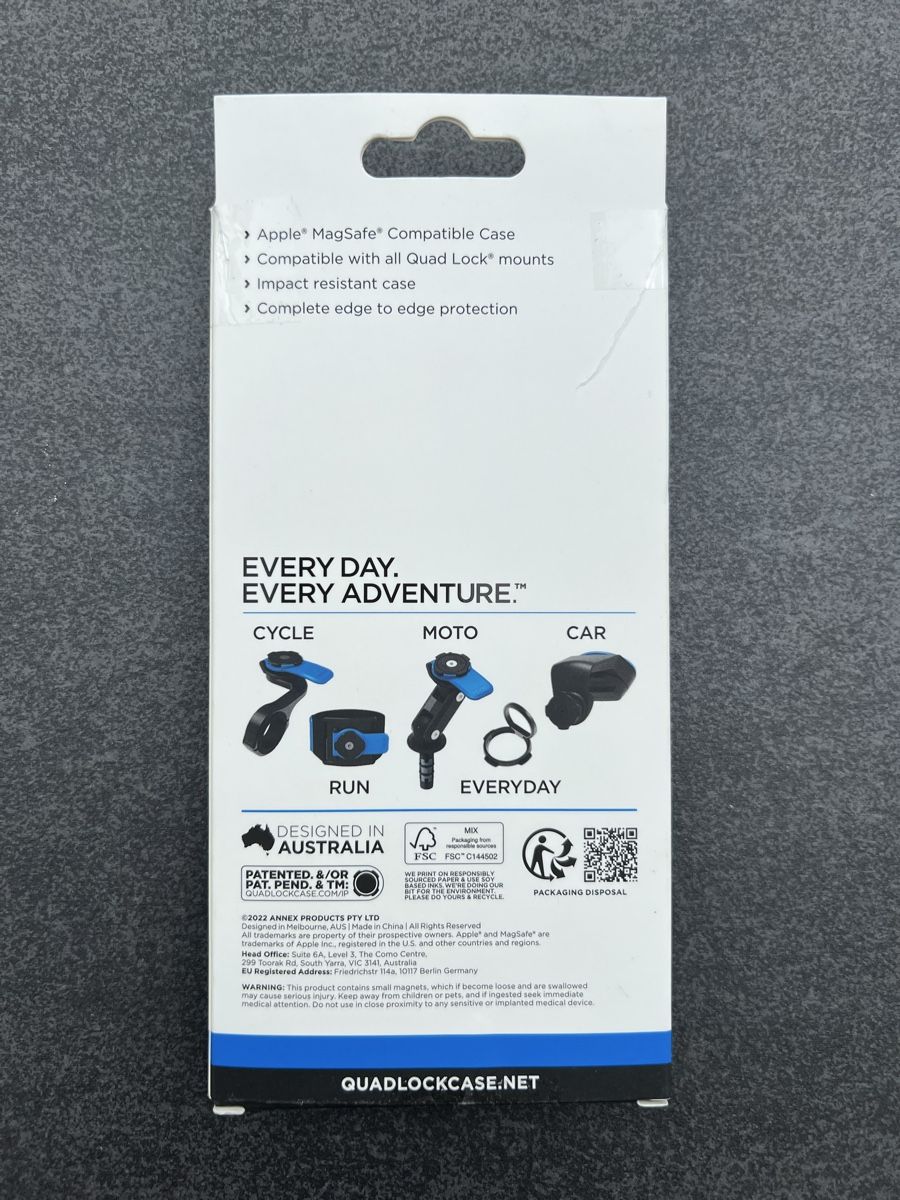 Cover & Protezioni schermo: Quad Look MAG Case iPhone 13 Pro Max NEU – Nuovo e nell'imballaggio originale da Altendorf venduto da Moto1 1