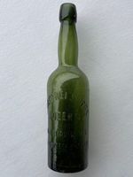 Bügelflasche, "Brauereieigentum" Spiess, Luz., ca. 100 Jahre