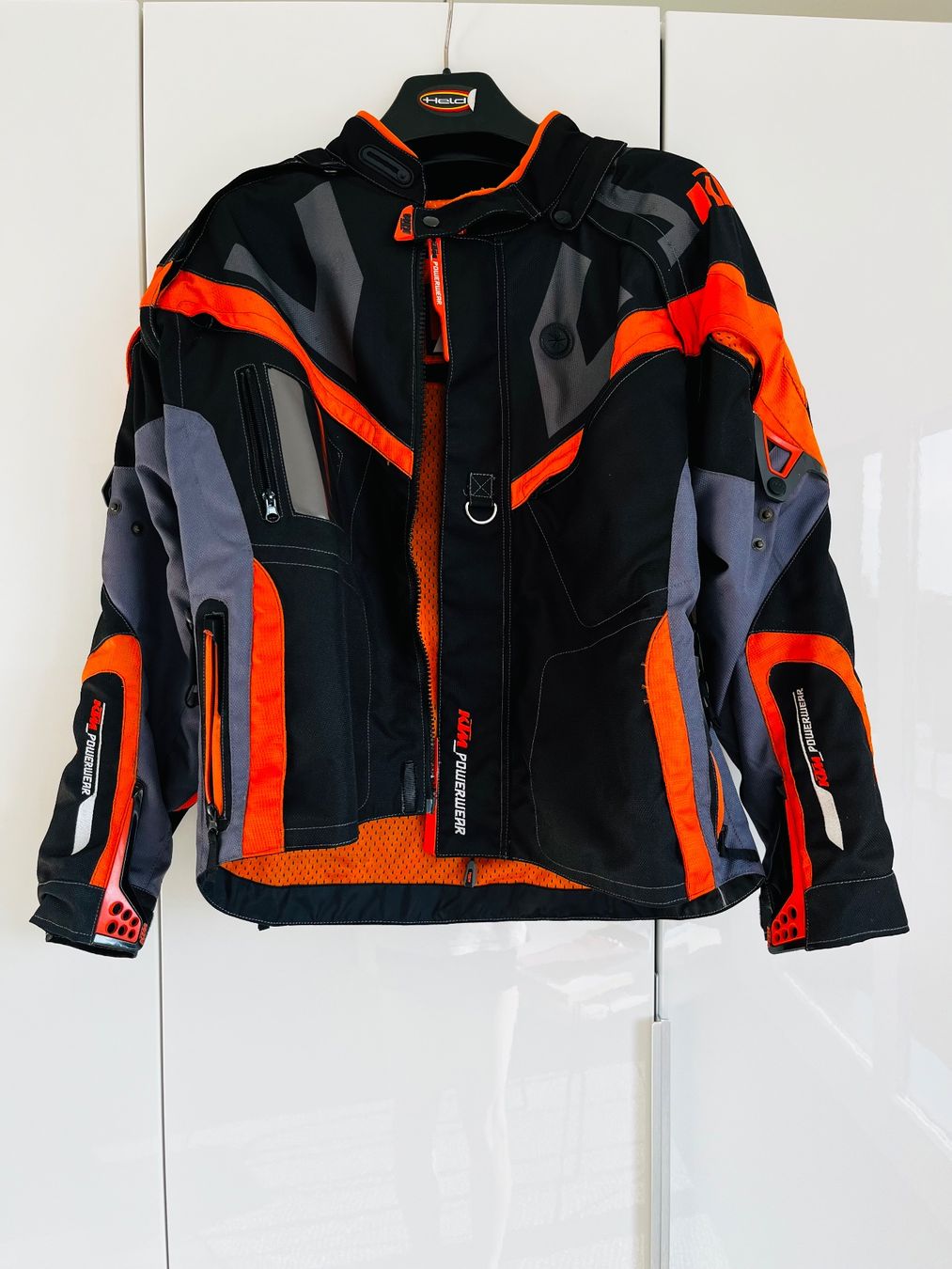 KTM Giacche: Motorradjacke KTM Orange-Schwarz – Usato da Thun venduto da bfr_r86b