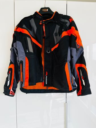 Motorradjacke KTM Orange-Schwarz