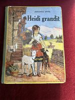Livre Heidi Grandit Johanna Spyri Édition 1939 Suisse 🇨🇭