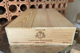 1 OHK 6 Fl. Château Poujeaux Moulis AOC, Cru Bourgeois, 2018