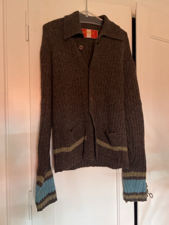 Herren Strickjacke Diesel Knitwear braun Grösse L
