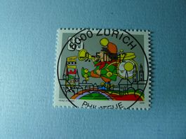 2006 Sondermarke Kasperli ET Vollstempel ORT Zürich 1205