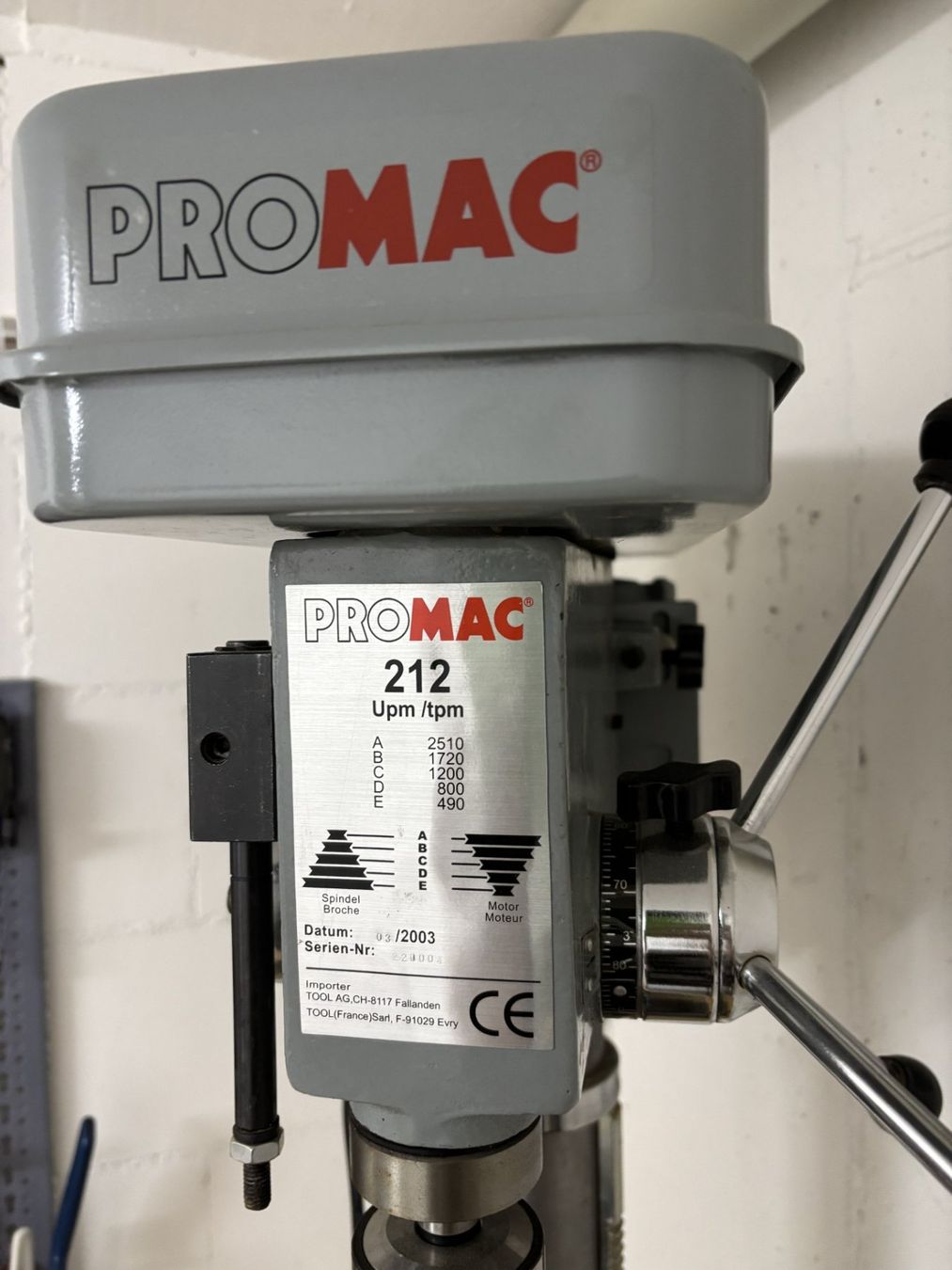 Promac Perceuses: Tischbohrmaschine ProMac – D'occasion à Bätterkinden par joh_yf7g 2