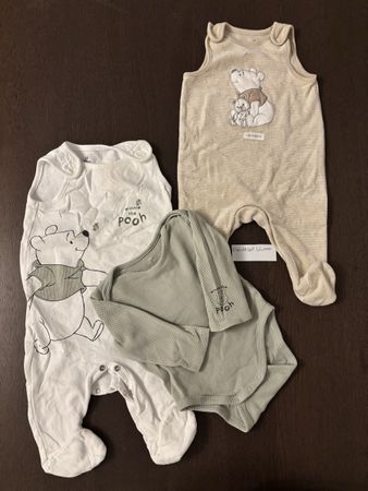 Baby Strampler Set 3-teilig Winnie Pooh Grösse 62-68 cm