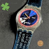 Swatch „Lucky 7“ SKZ116 – mit Club Watch 98 Schlaufe