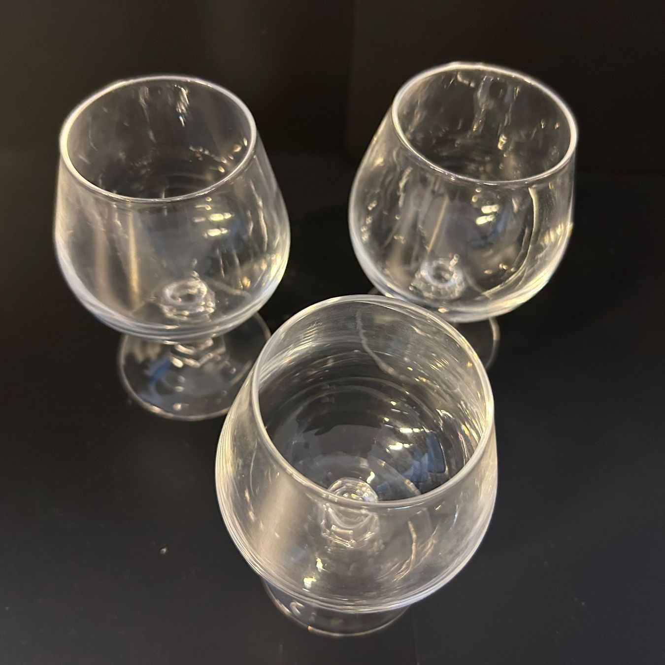 Gläser: 3 Schnaps-/ Brandy-Gläser, Vintage, Top! – Gebraucht aus Aesch BL von BernisFlomi 1