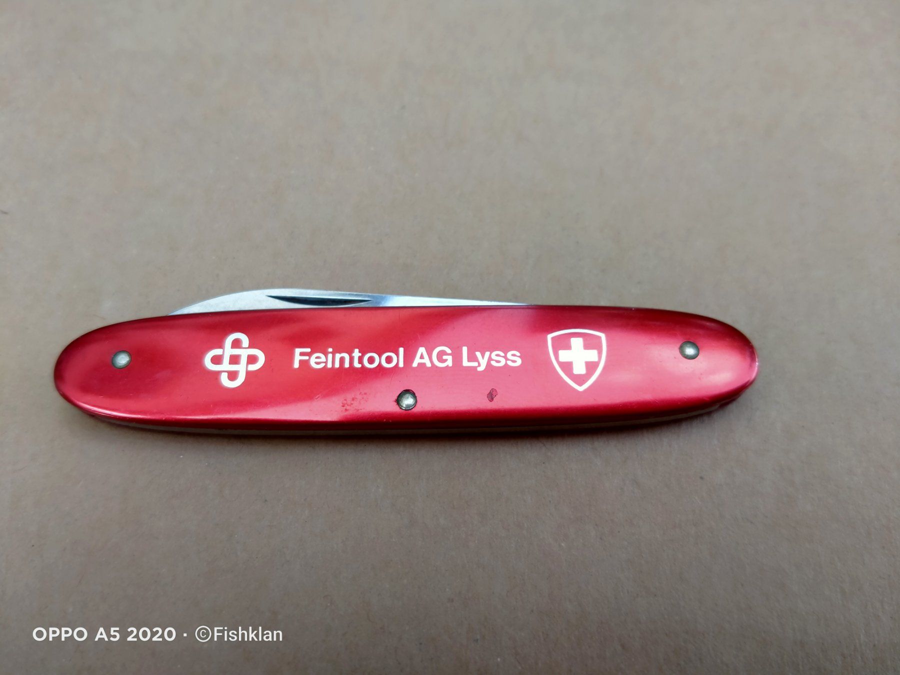 Victorinox Coltelli tascabile: altes Victorinox Taschenmesser Feintool Lyss – Usato da Küssnacht am Rigi venduto da WorthPoint 4