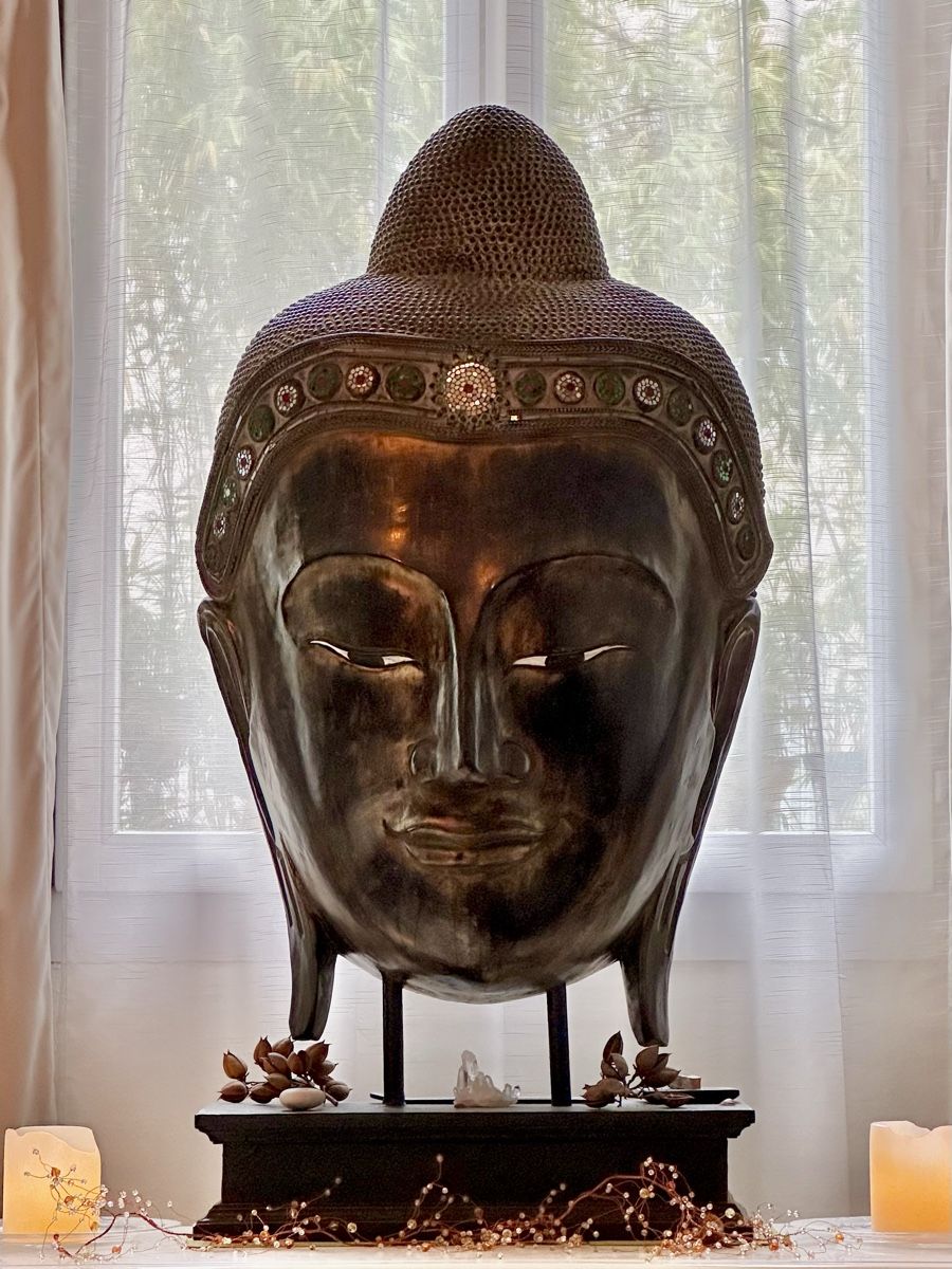 Sculture & Statue: Buddha Kopf Statue – Usato da Thürnen venduto da leinibeini 2