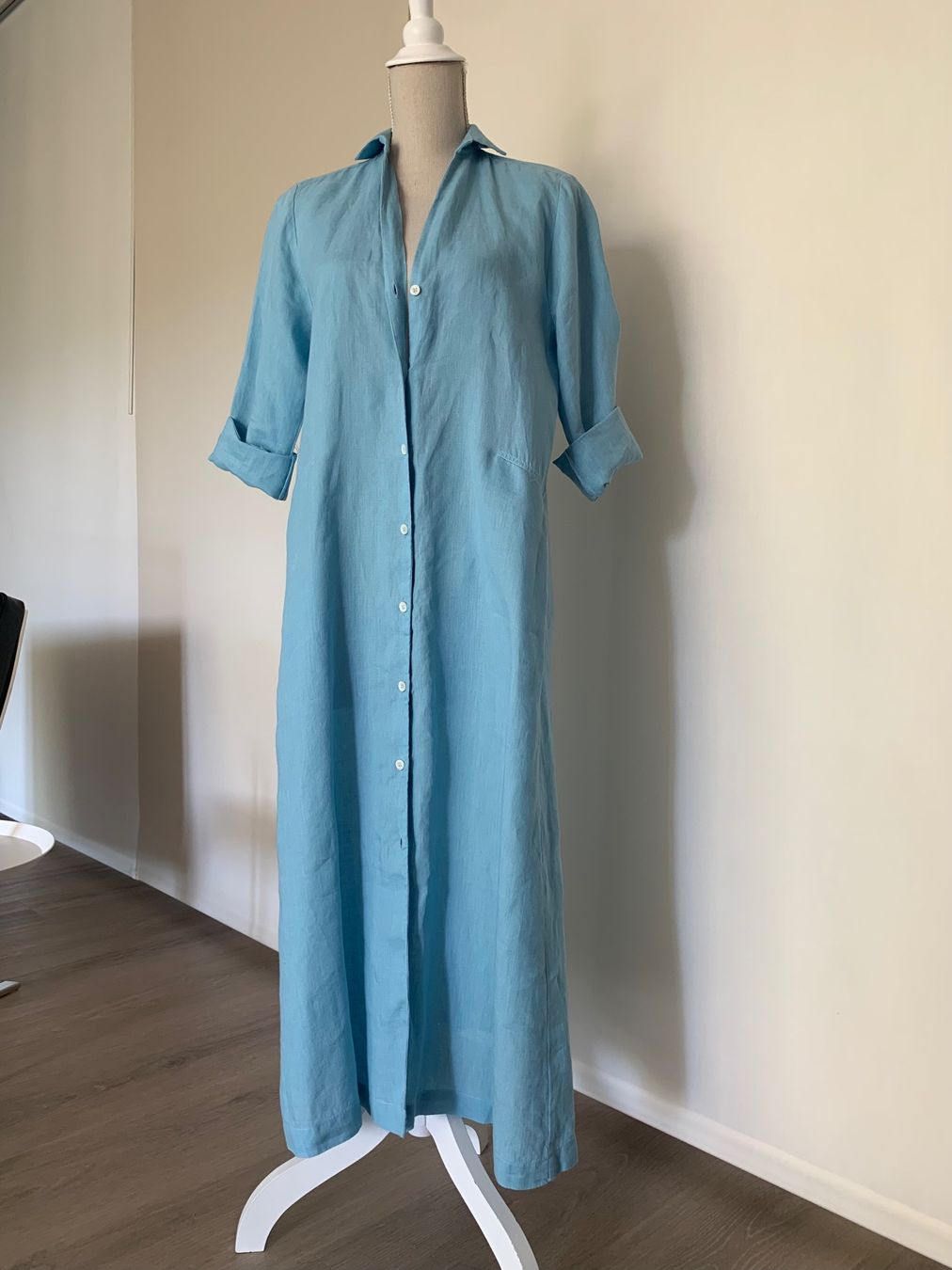 Kleider: Robe en lin YC WHYCI Milano neuve taille M – Neu und originalverpackt aus Gland von TallyEva 1