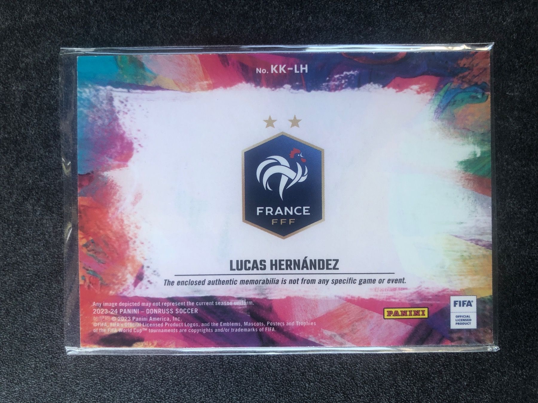 Panini Carte collezionabili: Panini Donruss Lucas Hernandez Frankreich Patch – Usato da Wangenried venduto da Garagara 1