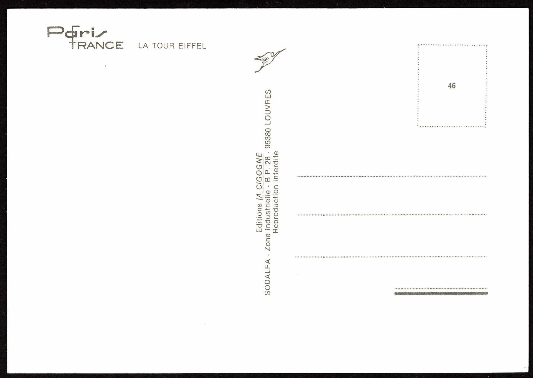 Cartes postales: AK Paris, Eiffelturm – D'occasion à Basel par Falconis 1