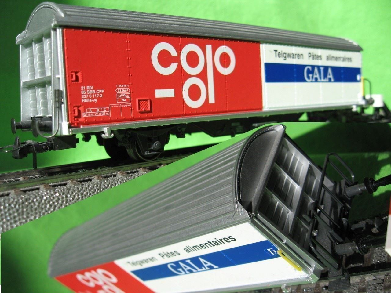 Modellini di ferrovie: SBB Schiebewand Coop GALA Teigwaren kbd* – Nuovo (secondo la descrizione) da Winterthur venduto da Ricardo211 1