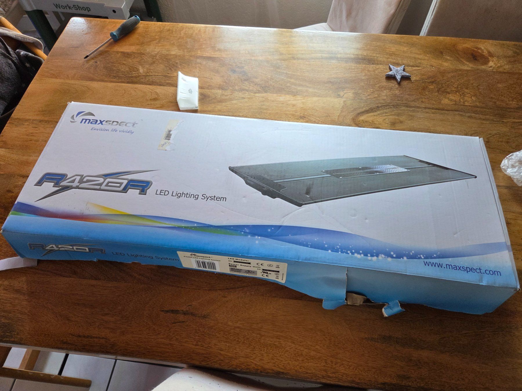 Lampen: Maxspect Razor R420R LED Meerwasser – Gebraucht aus Roggwil BE von butschermalea2010 2