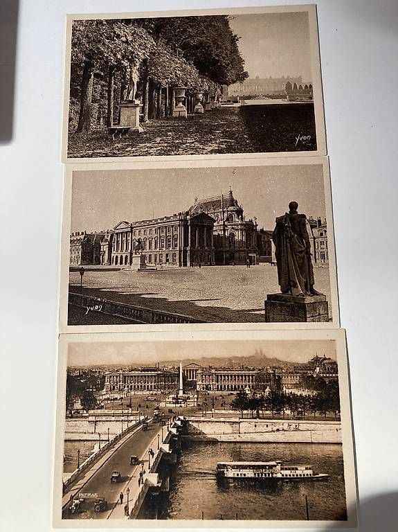 Cartoline postali: 6 alte Ansichtskarten mit Sujets von Paris – Nuovo (secondo la descrizione) da Gockhausen venduto da rewie