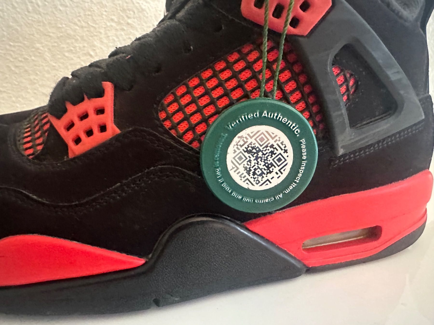 Jordan Scarpe da uomo: ORIGINAL! JORDAN 4 Retro Red Thunder. Gr. 40.5.Porto gratis! – Usato da Flawil venduto da mar_9chb 6