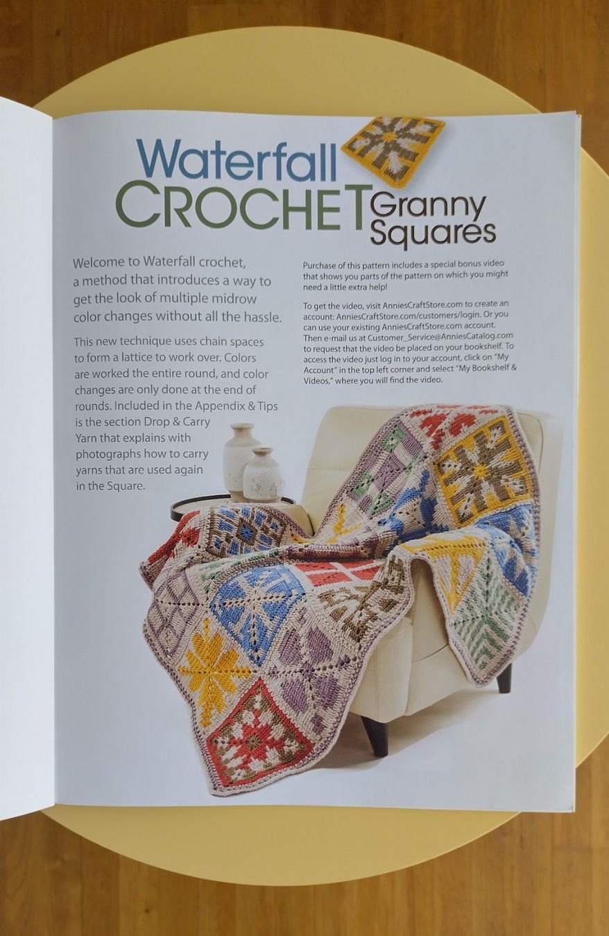 Bücher: Waterfall Crochet Granny Squares – Gebraucht aus Zürich von atthesea 2