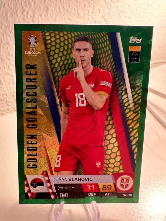 Dusan VlahovicTopps Match Attax Euro 2024 Golden Goalscorer Kaufen