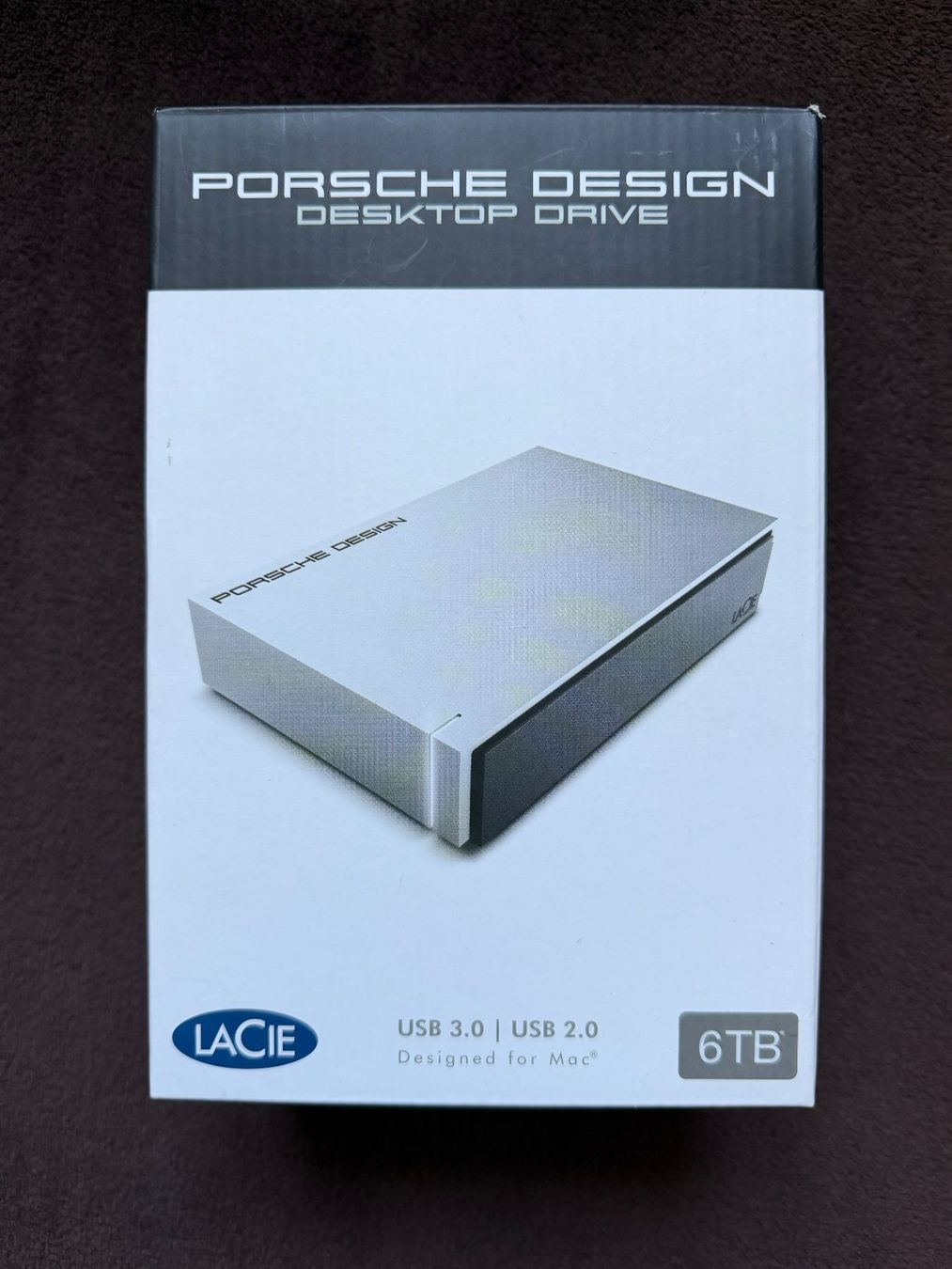 Lacie Dischi rigidi: Festplatte Porsche Design Desktop Drive 6 TB – Nuovo e nell'imballaggio originale da Teufen AR venduto da rog_z6fm