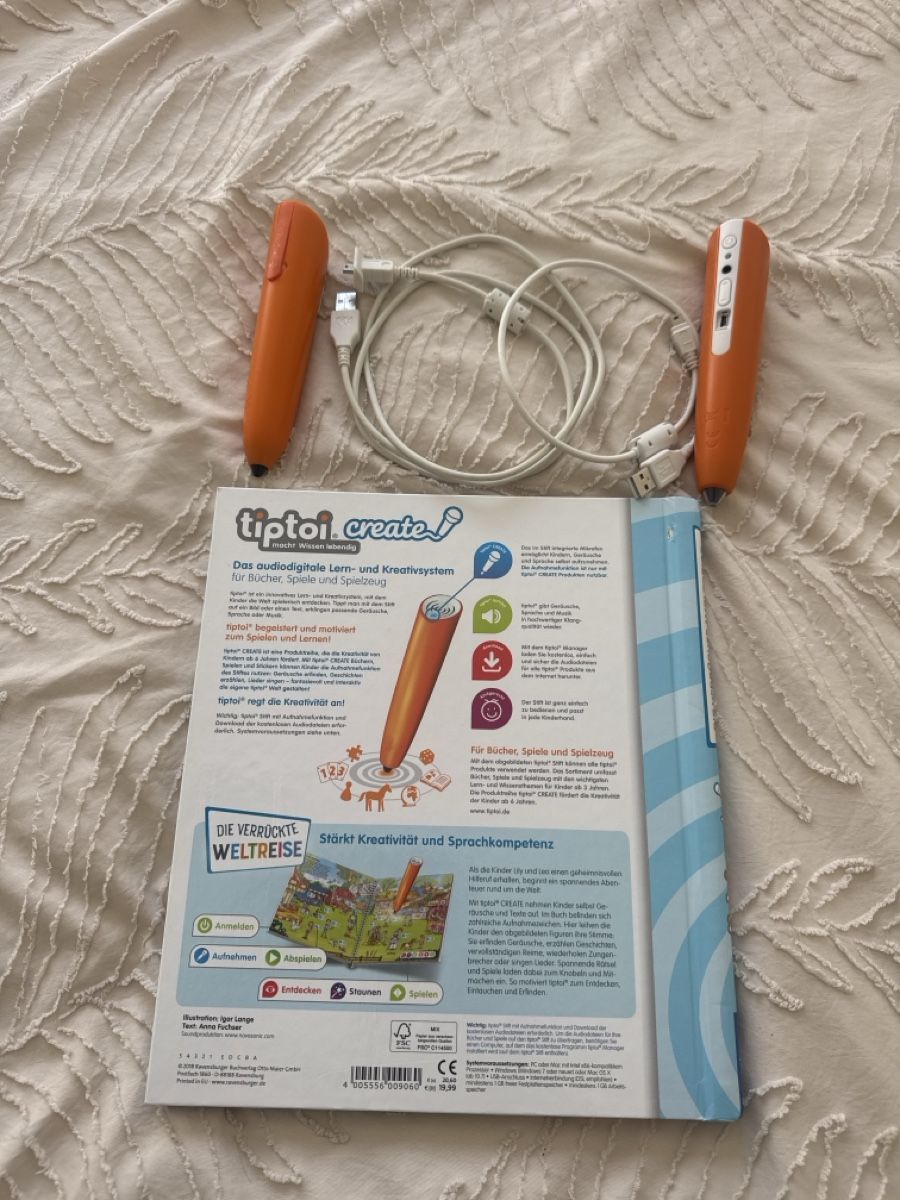 Livres audio: Tiptoi Create Stift Ravensburger und Buch gebraucht – D'occasion à Geuensee par Meren89 2
