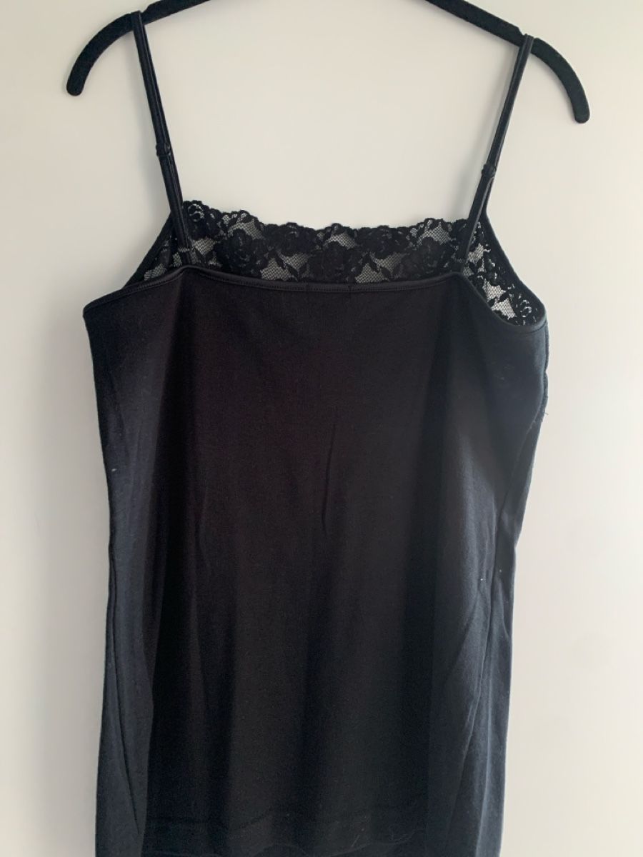 Top: Black Lace Top Trim Size M or L – Usato da Immensee venduto da Gitter 5
