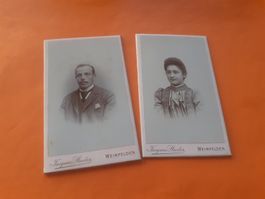 SCHWIIZER PAAR DAZUMAL -eis usem THURGAU -LITHO - WEINFELDEN